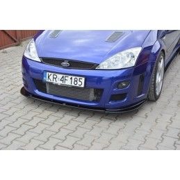 Maxton Lame Du Pare-Chocs Avant Ford Focus RS Mk1 Gloss Black, FO-FO-1-RS-FD1G Tuning.fr