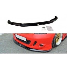 Maxton LAME DE PARE-CHOCS AVANT v.1 HONDA JAZZ MK1 Gloss Black, HO-JA-1-FD1G Tuning.fr