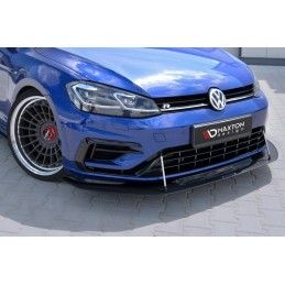 Maxton Hybrid Sport Lame Du Pare-Chocs Avant VW Golf 7 R / R-Line Facelift ABS, VW-GO-7F-R-FD4G+CNCA Tuning.fr