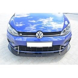 Maxton Hybrid Sport Lame Du Pare-Chocs Avant VW Golf 7 R / R-Line Facelift ABS, VW-GO-7F-R-FD4G+CNCA Tuning.fr