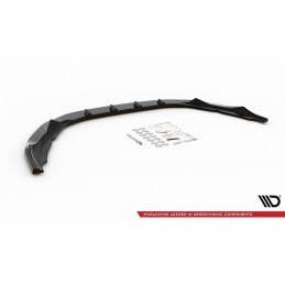 Maxton Front Splitter V.1 Volvo S60 R-Design Mk2 Gloss Black, BOUTIQUE TUNING