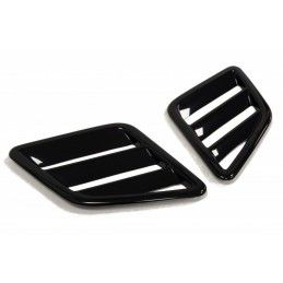 Maxton Vents Capot Gloss Black, OP-CO-D-OPC-BV-1G Tuning.fr