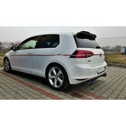 Maxton Spoiler Cap V.3 Volkswagen Golf 7 / 7 Facelift R / R-Line / GTI Gloss Black, VW-GO-7-R-GTI-CAP1G Tuning.fr