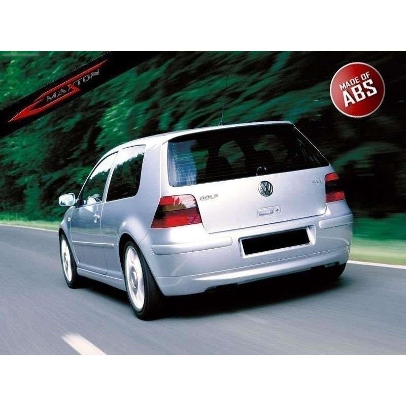 Maxton RAJOUT DU PARE-CHOCS ARRIÈRE VW GOLF 4 25'TH ANNIVERSAIRE LOOK (version sans sortie pour pot final d'echappement), VW-GO-