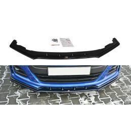 LAME AVANT MAXTON / SPLITTER V.1 SUBARU BRZ FACELIFT Noir Brillant