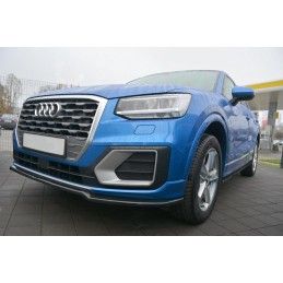 Rajouts Des Bas De Caisse MAXTON Pour Audi Q2 Mk.1 Noir Brillant