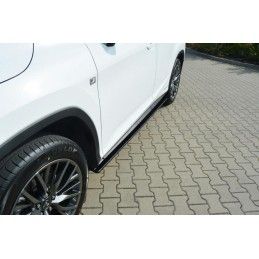 RAJOUTS DES BAS DE CAISSE MAXTON Lexus RX Mk4 Noir Brillant