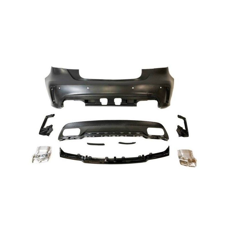 Pare-Choc Arièrre Mercedes W176 2012-2015 A45 Look AMG, Classe A W176 Pare-Choc Arièrre Mercedes W176 2012-2015 A45 Look AMG, Classe A W176