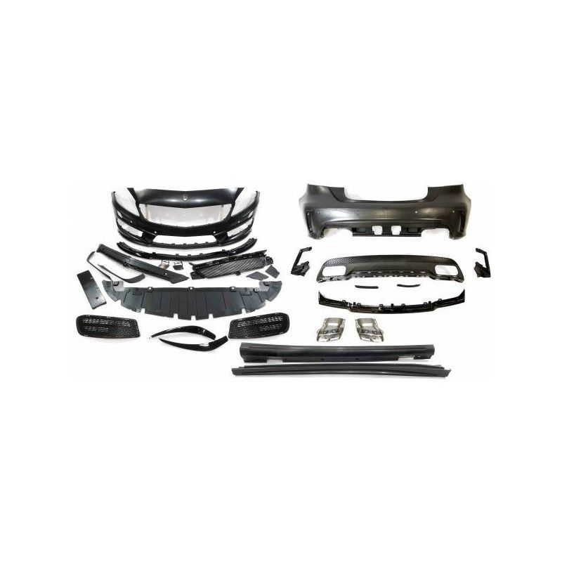 Kit De Carrosserie Mercedes W176 A45 2012-2015 Look AMG Sensor, Classe A W176 Kit De Carrosserie Mercedes W176 A45 2012-2015 Look AMG Sensor, Classe A W176