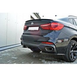 LAME ARRIERE MAXTON BMW X6 F16 MPACK Noir Brillant