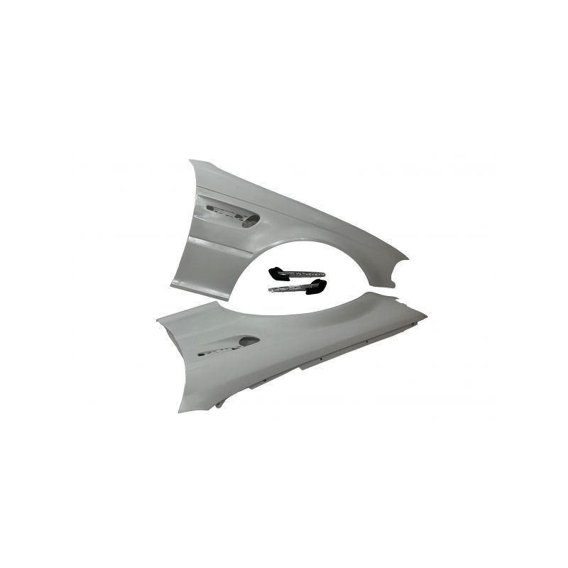 Ailettes Avant BMW E46 Coupe 1998-2001 Look M3, Bmw Ailettes Avant BMW E46 Coupe 1998-2001 Look M3, Bmw