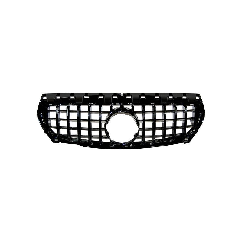 Calandre Mercedes W117 CLA 13-16 Look GTR FULL BLACK, Mercedes Calandre Mercedes W117 CLA 13-16 Look GTR FULL BLACK, Mercedes