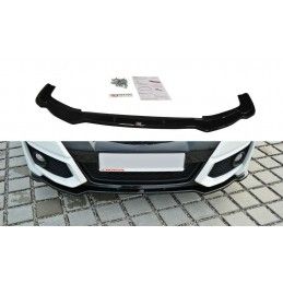 Maxton LAME DU PARE-CHOCS AVANT Honda Civic Mk9 Facelift Gloss Black, HO-CI-9F-FD1G Tuning.fr