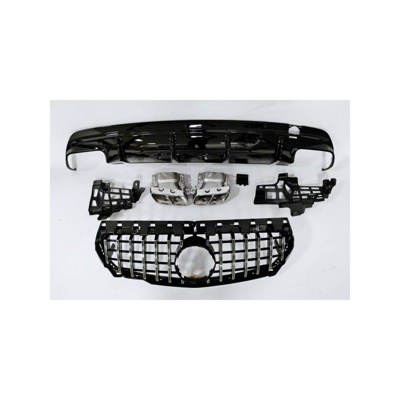Kit De Carrosserie Mercedes CLA W117 2013-2018 4D/SW Style Facelift look A45, Mercedes Kit De Carrosserie Mercedes CLA W117 2013-2018 4D/SW Style Facelift look A45, Mercedes