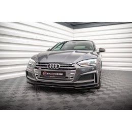 LAME AVANT MAXTON V.1 Audi A5 F5 S-Line Noir Brillant