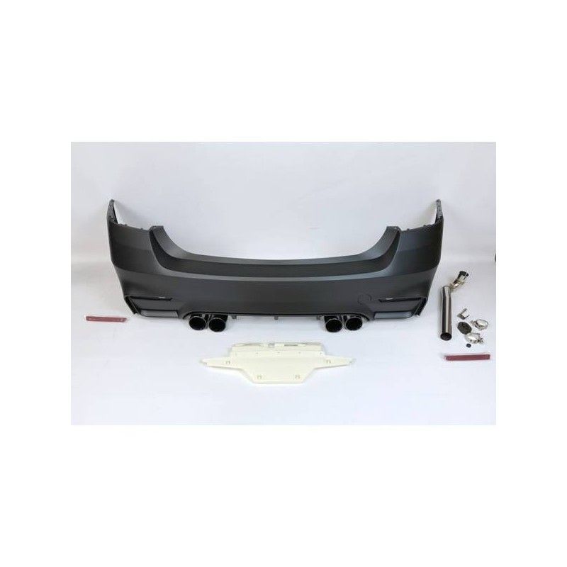 Pare-Choc Arrière BMW F32 / F33 / F36 Look M4 2 Sorties, Echappement, Bmw Pare-Choc Arrière BMW F32 / F33 / F36 Look M4 2 Sorties, Echappement, Bmw