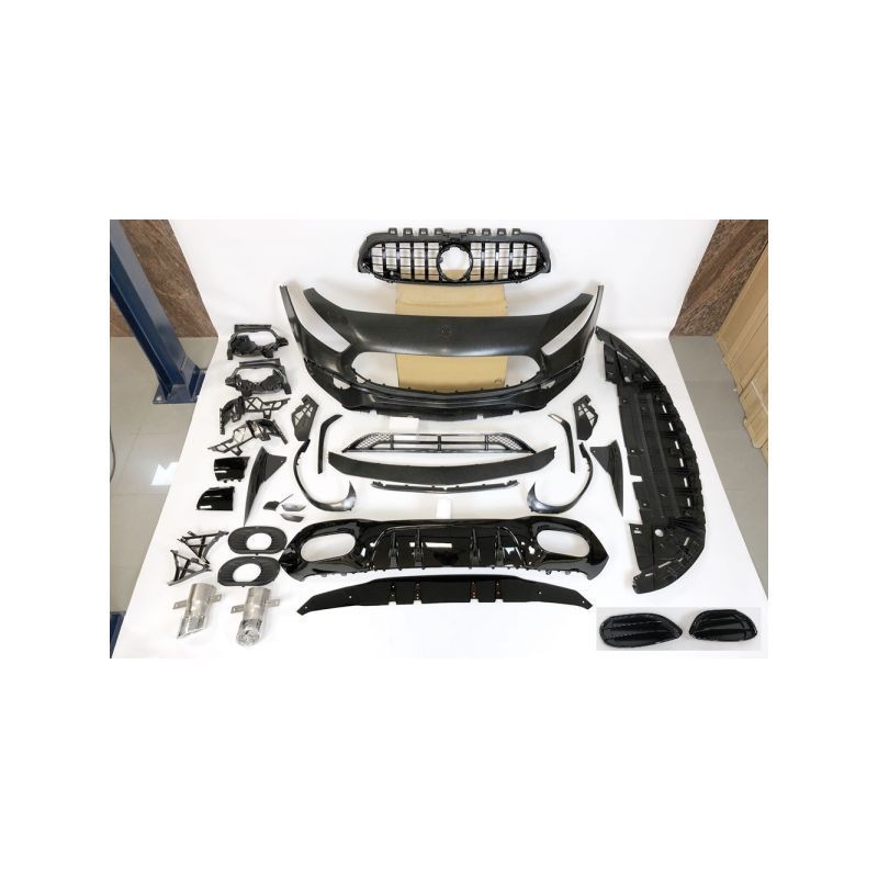 Kit De Carrosserie Mercedes W177 Look A35 Black, Mercedes Kit De Carrosserie Mercedes W177 Look A35 Black, Mercedes