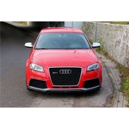 Maxton LAME DU PARE-CHOCS AVANT V.1 Audi RS3 8P Gloss Black, AU-RS3-8P-FD1G Tuning.fr