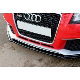 Maxton LAME DU PARE-CHOCS AVANT V.1 Audi RS3 8P Gloss Black, AU-RS3-8P-FD1G Tuning.fr