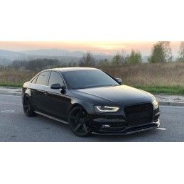 LAME AVANT MAXTON V.1 Audi S4 B8 FL Noir Brillant