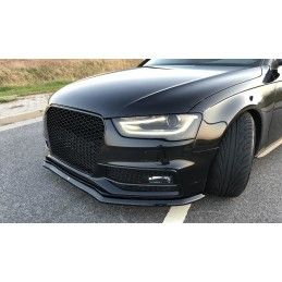 LAME AVANT MAXTON V.1 Audi S4 B8 FL Noir Brillant