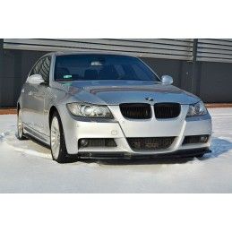 Maxton LAME DU PARE-CHOCS AVANT V.1 BMW 3 E90 MPACK Gloss Black, BM-3-90-MPACK-FD1G Tuning.fr