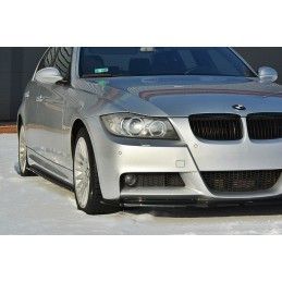 Maxton LAME DU PARE-CHOCS AVANT V.1 BMW 3 E90 MPACK Gloss Black, BM-3-90-MPACK-FD1G Tuning.fr