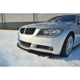 Maxton LAME DU PARE-CHOCS AVANT V.1 BMW 3 E90 MPACK Gloss Black, BM-3-90-MPACK-FD1G Tuning.fr