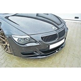 Maxton LAME DU PARE-CHOCS AVANT V.1 BMW M6 E63 Gloss Black, BM-6-63-M-FD1G Tuning.fr