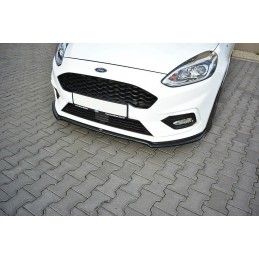 Maxton Lame Du Pare-Chocs Avant V.1 Ford Fiesta Mk8 ST / ST-Line Gloss Black, FO-FI-8-STLINE-FD1G Tuning.fr