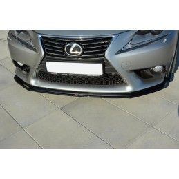 Maxton LAME DU PARE-CHOCS AVANT V.1 Lexus IS Mk3 Gloss Black, LE-IS-3-FD1G Tuning.fr