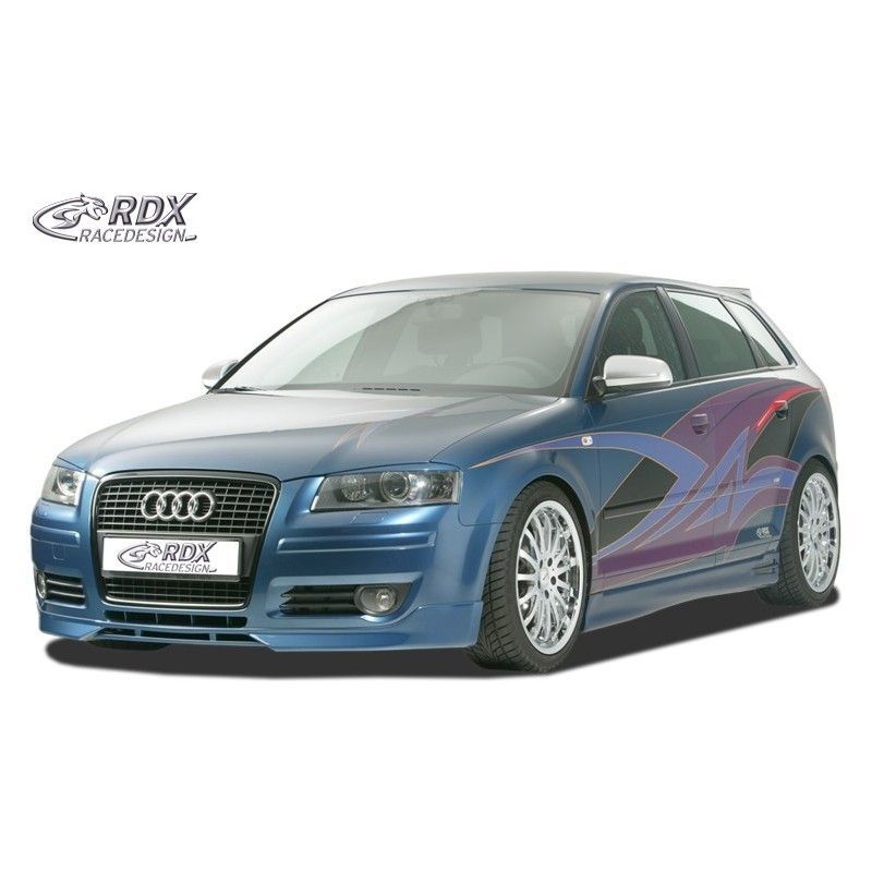 RDX Front Spoiler Tuning AUDI A3 8P (2006-2008) & A3 8P Sportback (-2008), AUDI RDX Front Spoiler Tuning AUDI A3 8P (2006-2008) & A3 8P Sportback (-2008), AUDI