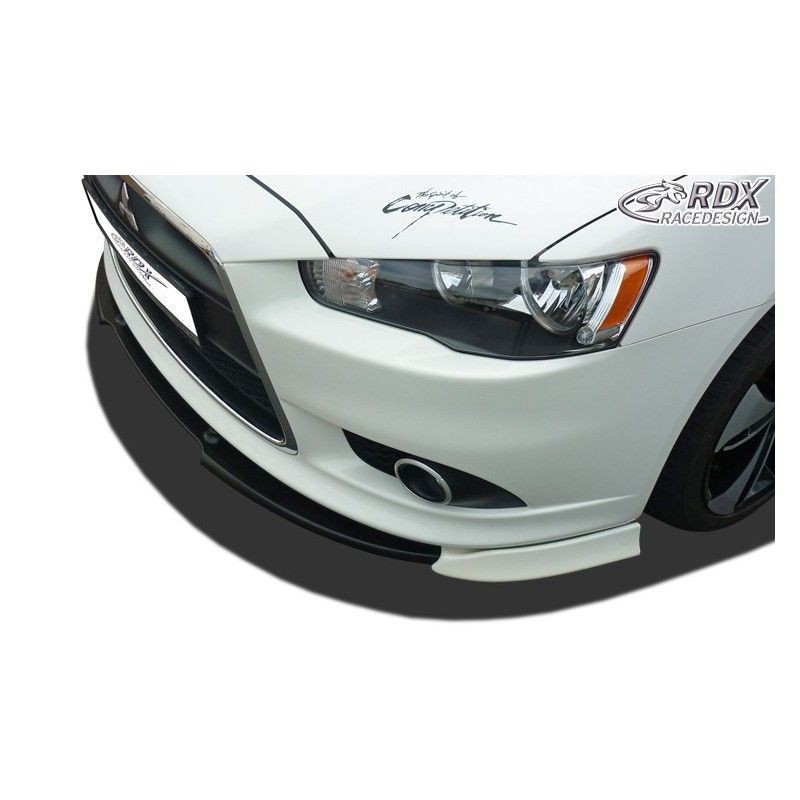 RDX Front Spoiler VARIO-X Tuning MITSUBISHI Lancer Sportback 2008+ Front Lip Splitter, MITSUBISHI