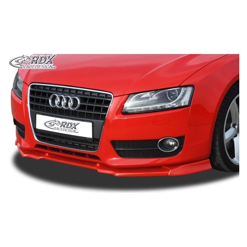 RDX Front Spoiler VARIO-X Tuning AUDI A5 -2011 (Coupe + convertible + Sportback, Normal Frontbumper) Front Lip Splitter, AUDI