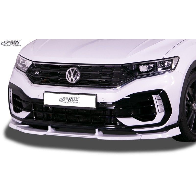 RDX Front Spoiler VARIO-X Tuning VW T-Roc R Front Lip Splitter, VW RDX Front Spoiler VARIO-X Tuning VW T-Roc R Front Lip Splitter, VW