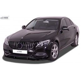 RDX Front Spoiler VARIO-X Tuning MERCEDES C-Class W205, S205, C205 (-2018) "V2" Front Lip Splitter, MERCEDES