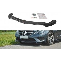 Maxton LAME DU PARE-CHOCS AVANT V.1 Mercedes E W212 Gloss Black, ME-E-212F-C-FD1G Tuning.fr