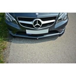 Maxton LAME DU PARE-CHOCS AVANT V.1 Mercedes E W212 Gloss Black, ME-E-212F-C-FD1G Tuning.fr