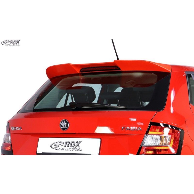 RDX Roof Spoiler Tuning SKODA Fabia 3 (NJ/5J) Rear Wing, SKODA RDX Roof Spoiler Tuning SKODA Fabia 3 (NJ/5J) Rear Wing, SKODA