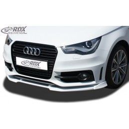 RDX Front Spoiler VARIO-X Tuning AUDI A1 8X & A1 8XA Sportback (-01/2015, S-Line Frontbumper) Front Lip Splitter, AUDI