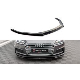 LAME AVANT MAXTON V.2 Audi A5 F5 S-Line Noir Brillant