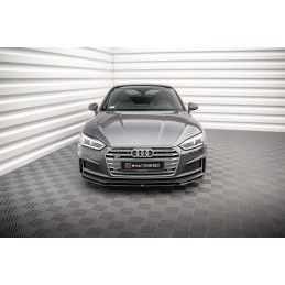 LAME AVANT MAXTON V.2 Audi A5 F5 S-Line Noir Brillant