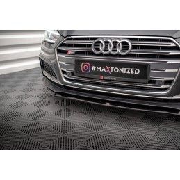 LAME AVANT MAXTON V.2 Audi A5 F5 S-Line Noir Brillant