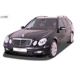 RDX Front Spoiler VARIO-X Tuning MERCEDES E-class W211 2006+ Front Lip Splitter, MERCEDES