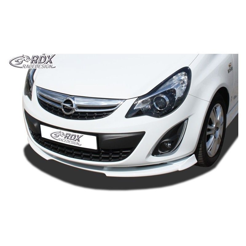 RDX Front Spoiler VARIO-X Tuning OPEL Corsa D Facelift 2010+ Front Lip Splitter, OPEL RDX Front Spoiler VARIO-X Tuning OPEL Corsa D Facelift 2010+ Front Lip Splitter, OPEL