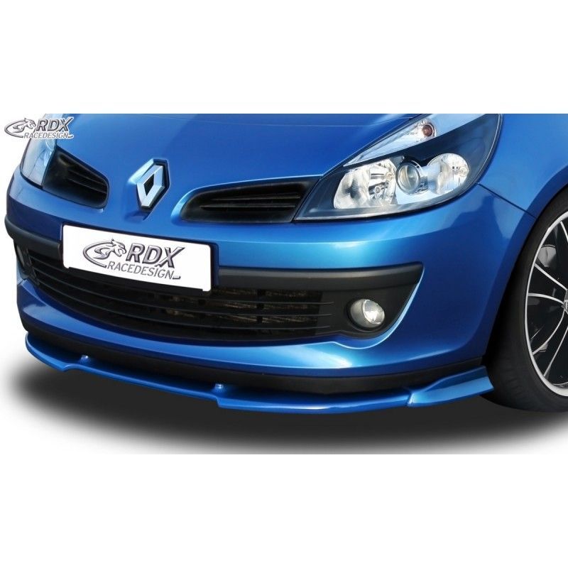 RDX Front Spoiler VARIO-X Tuning RENAULT Clio 3 Phase 1 (not RS) Front Lip Splitter, RENAULT RDX Front Spoiler VARIO-X Tuning RENAULT Clio 3 Phase 1 (not RS) Front Lip Splitter, RENAULT