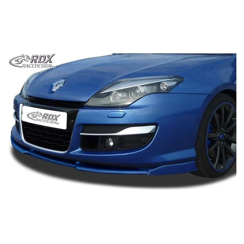 RDX Spoiler Anteriore Sottoparaurti Per Renault Laguna 2 Phase 2 2005+ - Labbro In Poliuretano