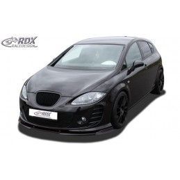 RDX Front Spoiler VARIO-X Tuning SEAT Leon 1P -2009 with Tuning SEAT Aerodynamik-Kit Front Lip Splitter, SEAT