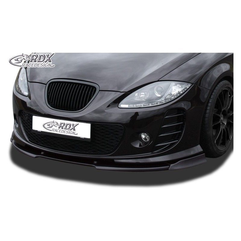 RDX Front Spoiler VARIO-X Tuning SEAT Leon 1P Facelift 2009+ with Tuning SEAT Aerodynamik-Kit Front Lip Splitter, SEAT RDX Front Spoiler VARIO-X Tuning SEAT Leon 1P Facelift 2009+ with Tuning SEAT Aerodynamik-Kit Front Lip Splitter, SEAT