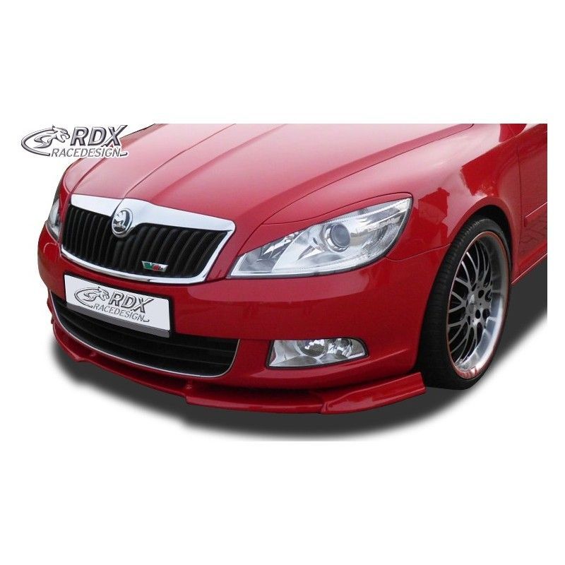 RDX Front Spoiler VARIO-X Tuning SKODA Octavia 2 Facelift Typ 1Z 2008+ (not RS) Front Lip Splitter, SKODA RDX Front Spoiler VARIO-X Tuning SKODA Octavia 2 Facelift Typ 1Z 2008+ (not RS) Front Lip Splitter, SKODA